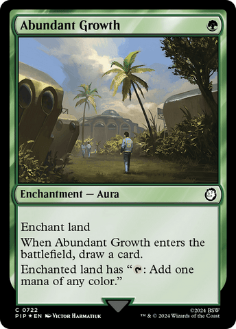 Abundant Growth (Surge Foil) [Fallout]