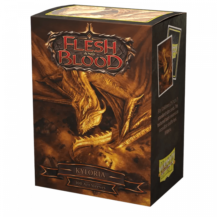 Dragon Shield | Standard Size Sleeves | 100ct | Kyloria (Flesh and Blood Matte)