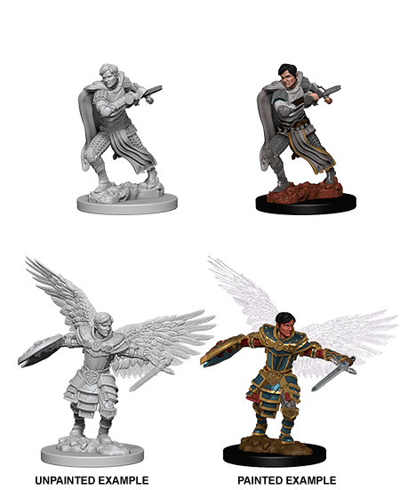D&D Nolzur's Marvelous Miniatures | Aasimar Fighter (Male)