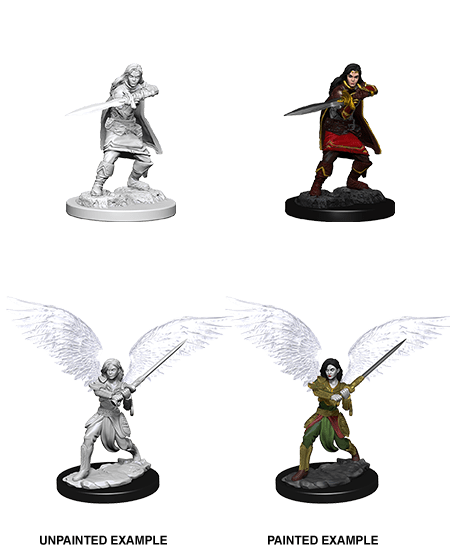 D&D Nolzur's Marvelous Miniatures | Aasimar Fighter (Female)
