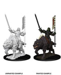 Pathfinder Battles: Deep Cuts Miniatures | Orc on Dire Wolf