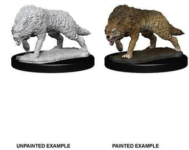 WizKids Deep Cuts Miniatures Timber Wolves