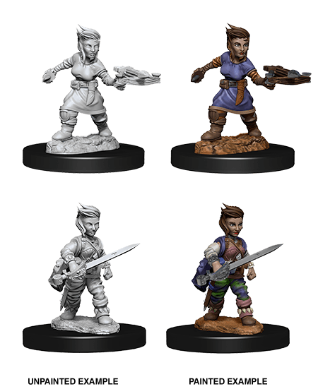 Pathfinder Deep Cuts Female Halfling Rogue