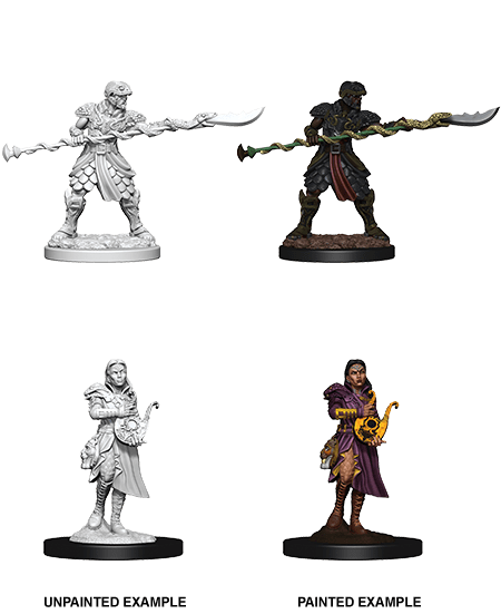 D&D Nolzur's Marvelous Miniatures | Yuan-Ti Pureblood Adventurers