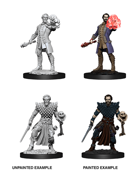 D&D Nolzurs Marvelous Unpainted Miniatures Male Human Warlock
