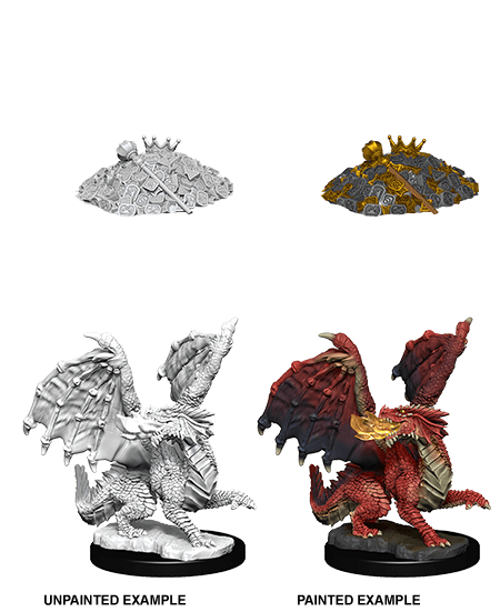 D&D Nolzur's Marvelous Miniatures | Red Dragon Wyrmling