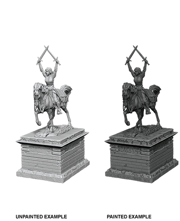 WizKids Deep Cuts Unpainted Miniatures Heroic Statue