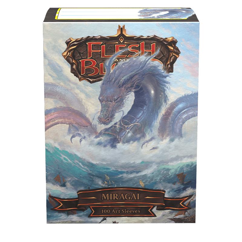 Dragon Shield | Standard Size Sleeves | 100ct | Miragai (Flesh and Blood Matte)