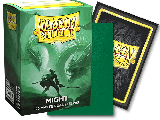 Dragon Shield: Standard 100ct Sleeves - Might (Dual Matte)