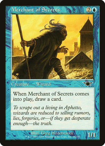 Merchant of Secrets [Legions]