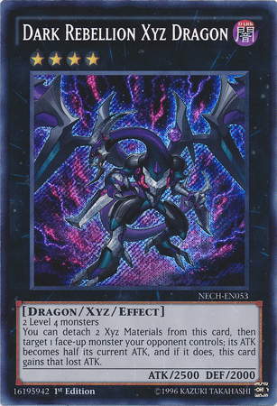 Dark Rebellion Xyz Dragon [NECH-EN053] Secret Rare
