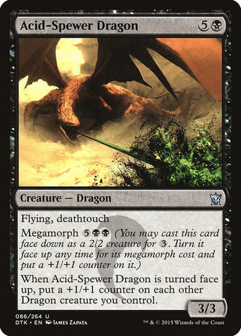 Acid-Spewer Dragon [Dragons of Tarkir]