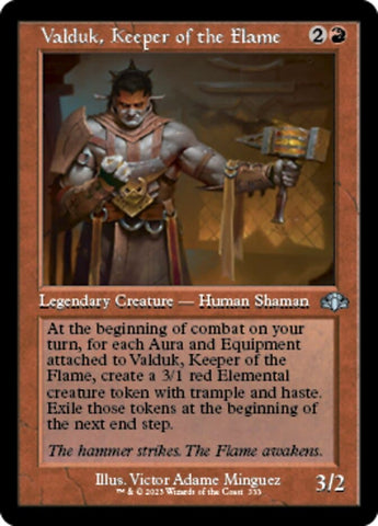 Valduk, Keeper of the Flame (Retro) [Dominaria Remastered]