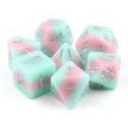RPG Dice | "Phase Shift" | Set of 7