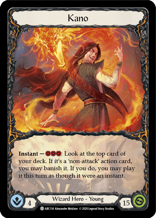 Kano // Kano, Dracai of Aether [U-ARC114 // U-ARC113] Unlimited Normal