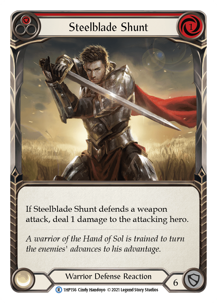 Steelblade Shunt (Red) [1HP156]