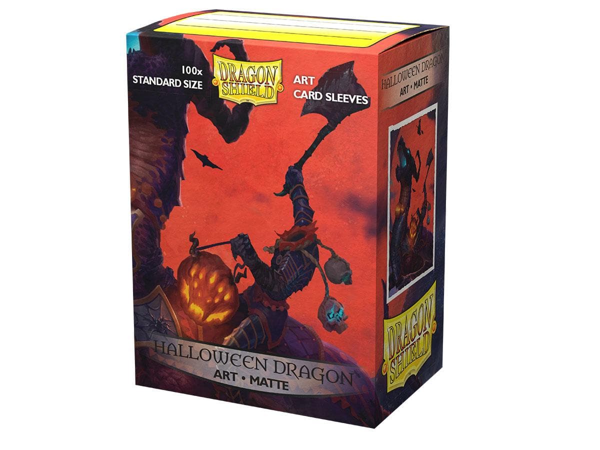 Dragon Shield | Standard Size Sleeves | 100ct | Halloween Dragon (Art Matte)