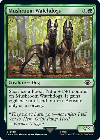 Mushroom Watchdogs [The Lord of the Rings: Tales of Middle-Earth]