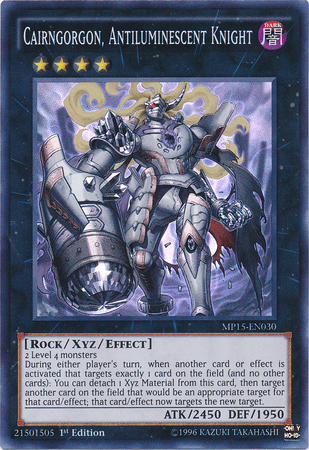 Cairngorgon, Antiluminescent Knight [MP15-EN030] Super Rare
