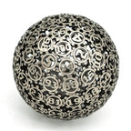 Metal Dice | d100 "Hollow Gear" Silver