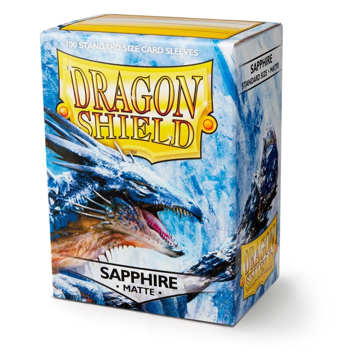 Dragon Shield | Standard Size Sleeves | 100ct | Sapphire (Matte)