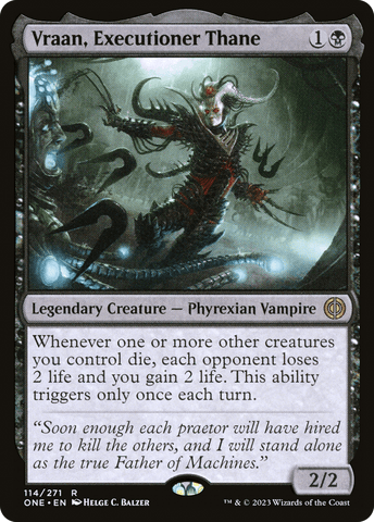 Vraan, Executioner Thane [Phyrexia: All Will Be One]