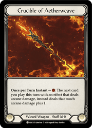 Crucible of Aetherweave // Teklo Plasma Pistol [U-ARC115 // U-ARC003] (Arcane Rising Unlimited)