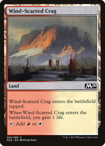 Wind-Scarred Crag [Core Set 2020]