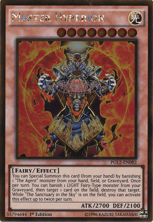 Master Hyperion [PGL2-EN082] Gold Rare