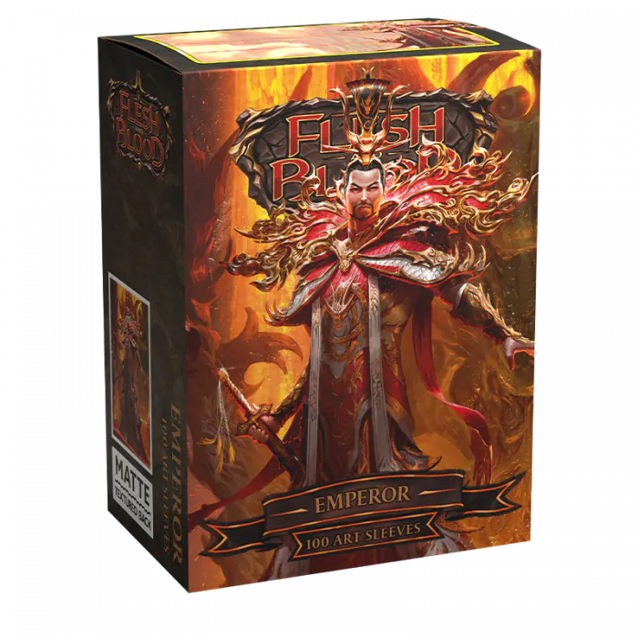 Dragon Shield | Standard Size Sleeves | 100ct | Emperor (Flesh and Blood Matte)