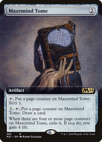 Mazemind Tome (Extended Art) [Core Set 2021]