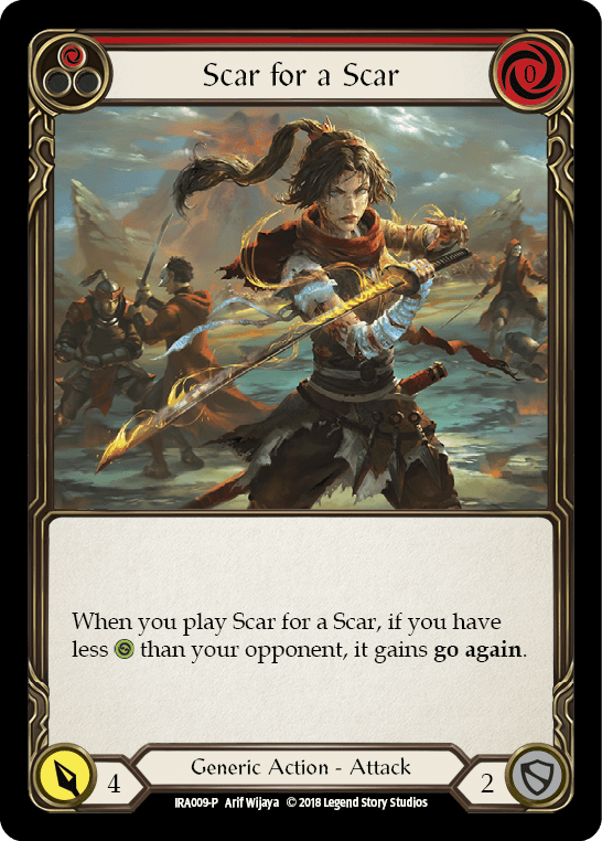 Scar for a Scar [IRA009-P] 1st Edition Normal