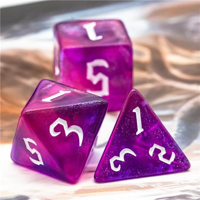 RPG Dice | "Arcane Thorns" | Set of 7