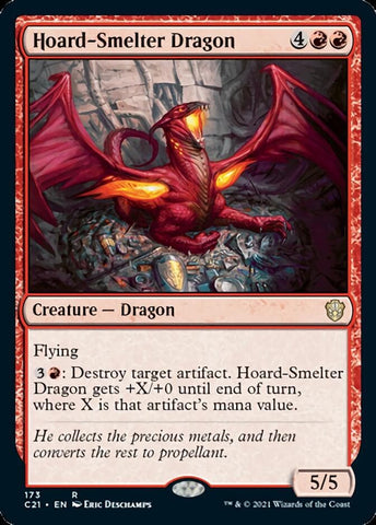 Hoard-Smelter Dragon [Commander 2021]