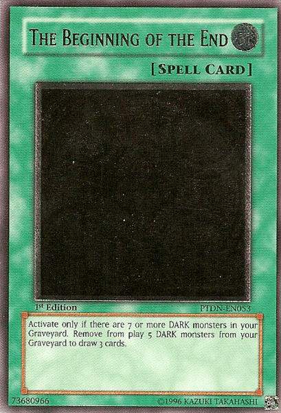 The Beginning of the End [PTDN-EN053] Ultimate Rare