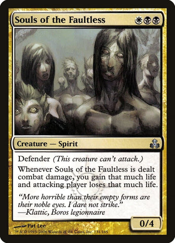 Souls of the Faultless [Guildpact]