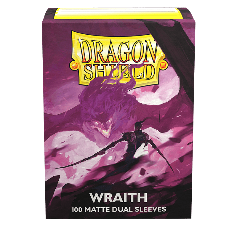 Dragon Shield | Standard Size Sleeves | 100ct | Wraith (Dual Matte)