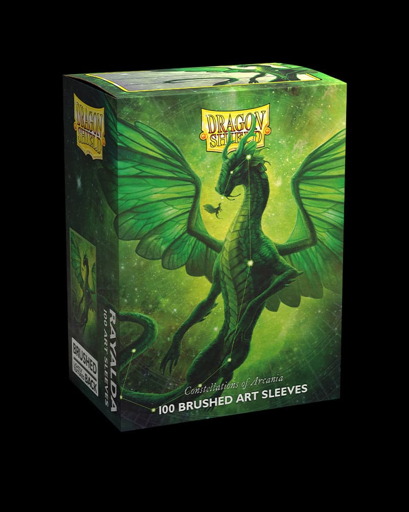 Dragon Shield | Standard Size Sleeves | 100ct | Constellations of Arcania: Rayalda (Art Brushed)