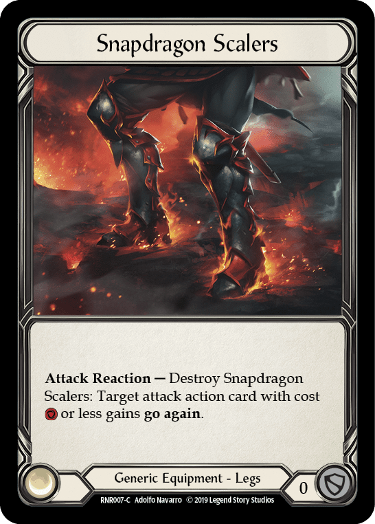 Snapdragon Scalers [RNR007-C] (Rhinar Hero Deck)  1st Edition Normal
