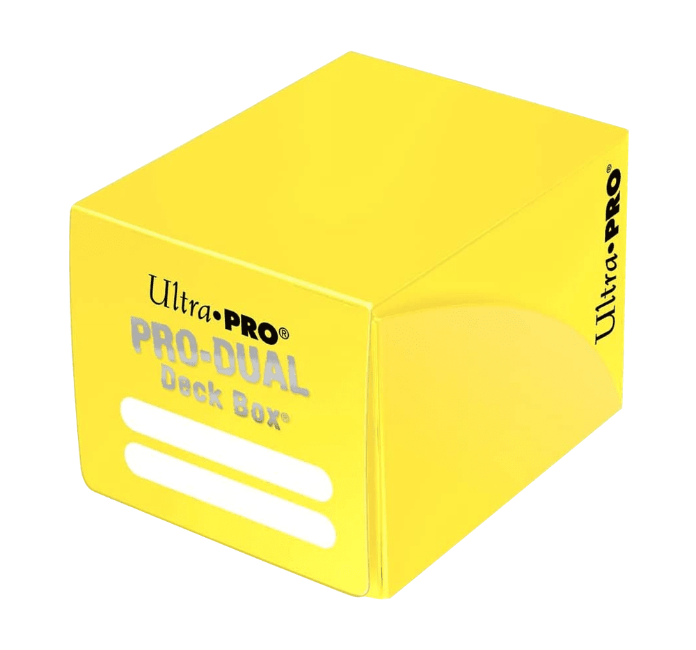 Ultra PRO: Deck Box - PRO-Dual (Small - Yellow)