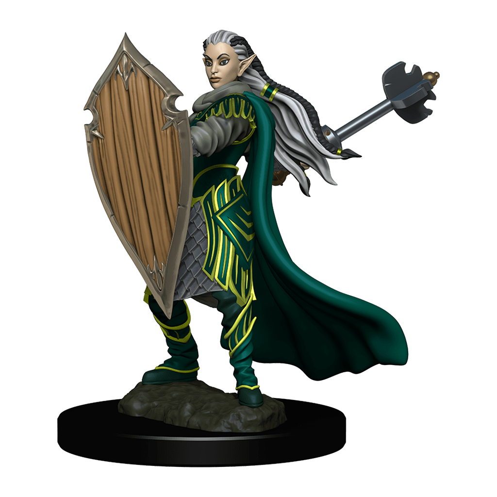 D&D Premium Painted Figures Elf Paladin Female