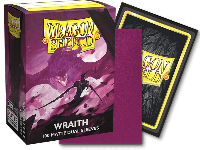 Dragon Shield | Standard Size Sleeves | 100ct | Wraith (Dual Matte)