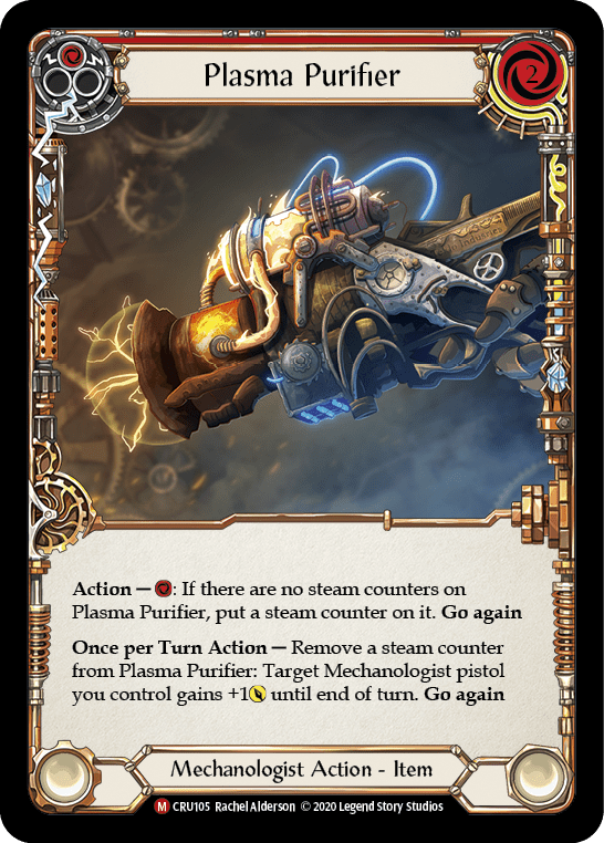 Plasma Purifier [CRU105] (Crucible of War)  1st Edition Rainbow Foil