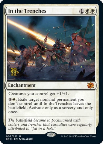 In the Trenches [The Brothers' War Prerelease Promos]