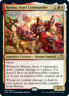 Risona, Asari Commander [Kamigawa: Neon Dynasty]