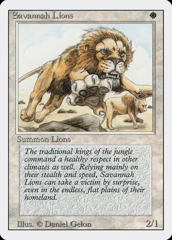 Savannah Lions [Revised Edition]