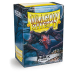 Dragon Shield | Standard Size Sleeves | 100ct | Black (Matte)