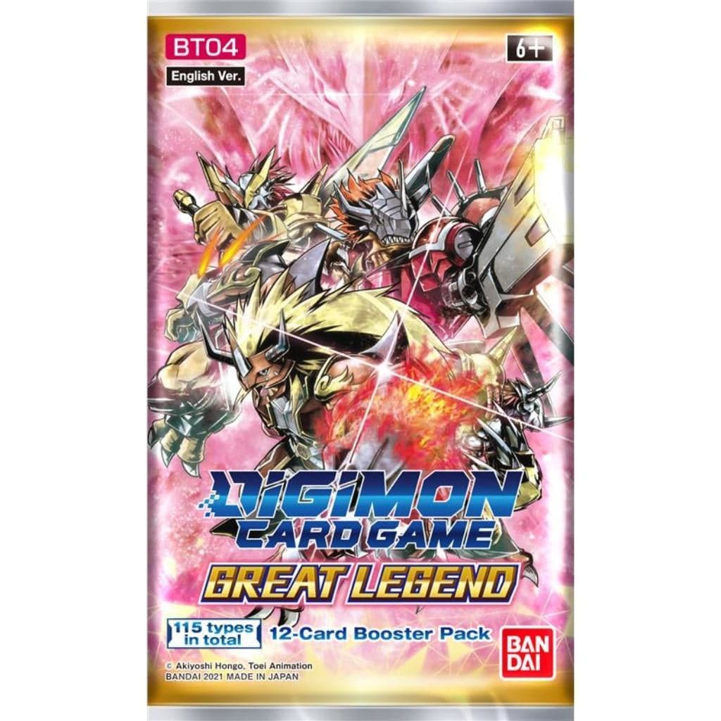 Digimon TCG | Great Legend - Booster Pack [BT04]