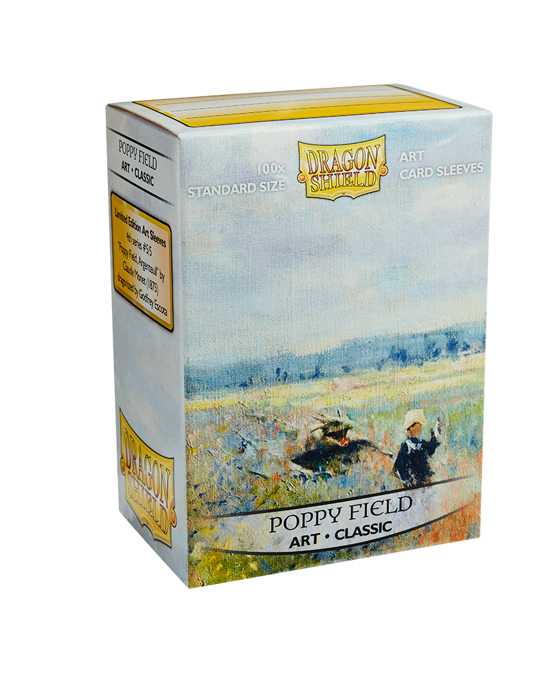 Dragon Shield | Standard Size Sleeves | 100ct | Poppy Field (Classic)