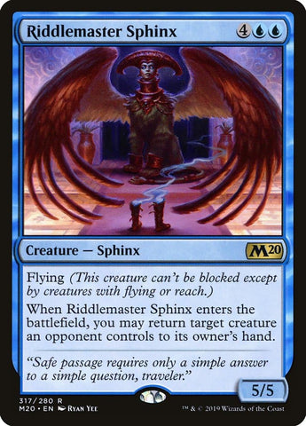 Riddlemaster Sphinx [Core Set 2020]